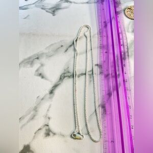 Silver Necklace - 24 inch